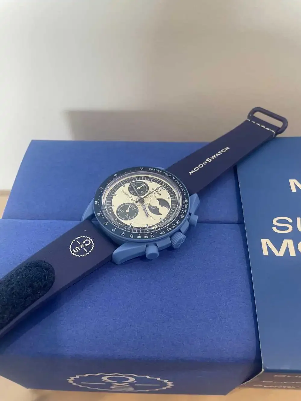 NWOT Swatch x Omega Bioceramic MoonSwatch Mission to the Super Blue Moonphase